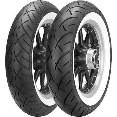 Metzeler ME888 Marathon Ultra 130/90B16 Wide White Wall Rear