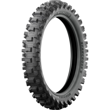 Michelin Starcross 6 Medium Soft Off-Road Tire 120/90-18 Rear [65M]
