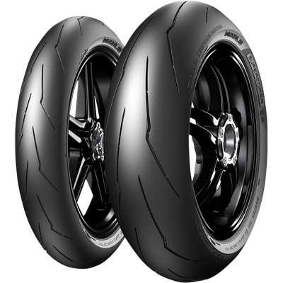 パーツ PIRELLI SUPERCORSA SC 1 120/70-17 Pirelli Diablo Supercorsa SP Tire 120/70ZR17 Front [58W