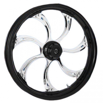 RC Components Zenith Twilight Forged Aluminum Wheels, Black/Chrome/Black