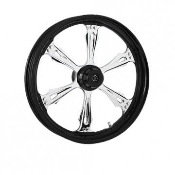 RC Components Striker Twilight Forged Aluminum Wheels, Black/Chrome/Black