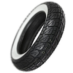 Shinko SR723 Scooter Tires 130/70-12 Rear White Wall