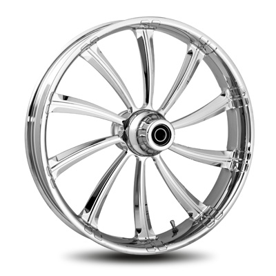 Dillinger Forged Chrome wheel shown