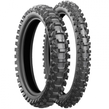 Bridgestone Battlecross X20 Tire, 80/100-21, Front [51M]