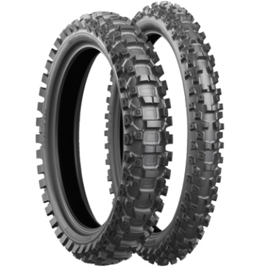 Bridgestone Battlecross X20 Tire, 100/90-19, Rear [57M]