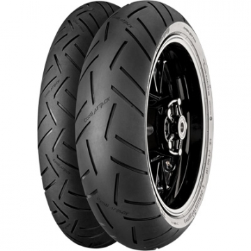 Continental ContiSportAttack3 Tire, 120/60ZR17, Front (55W)