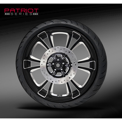 Patriot Eagle Eclipse Forged wheel shown with tire