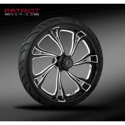 Patriot Ranger Eclipse Forged wheel shown with tire