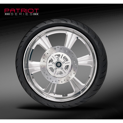 Patriot Sniper Eclipse Forged wheel shown with tire